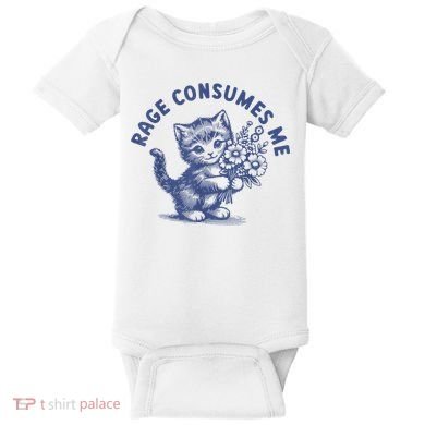Rage Consumes Me Baby Bodysuit