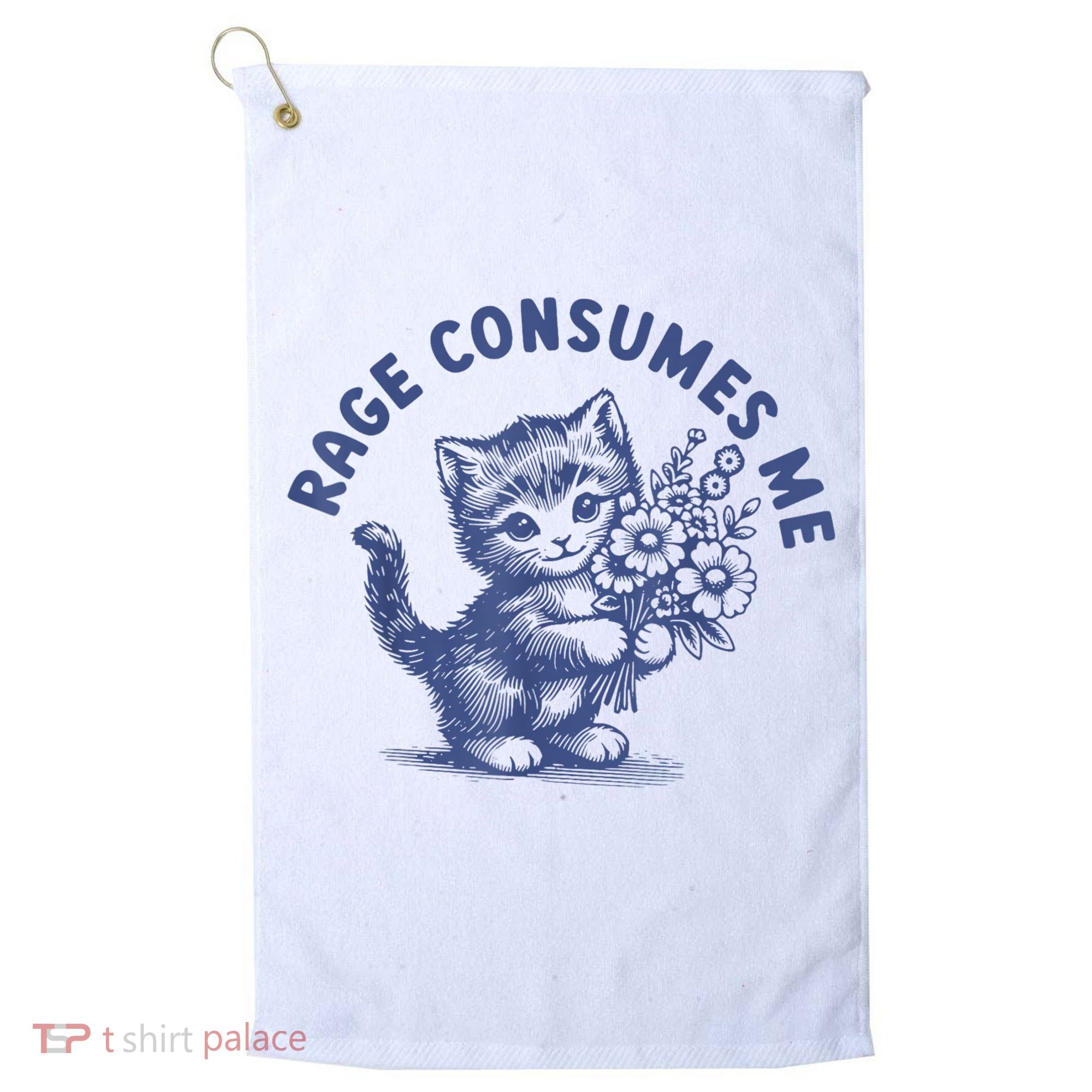 Rage Consumes Me Golf Towel