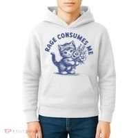Rage Consumes Me Kids Hoodie thumb 4