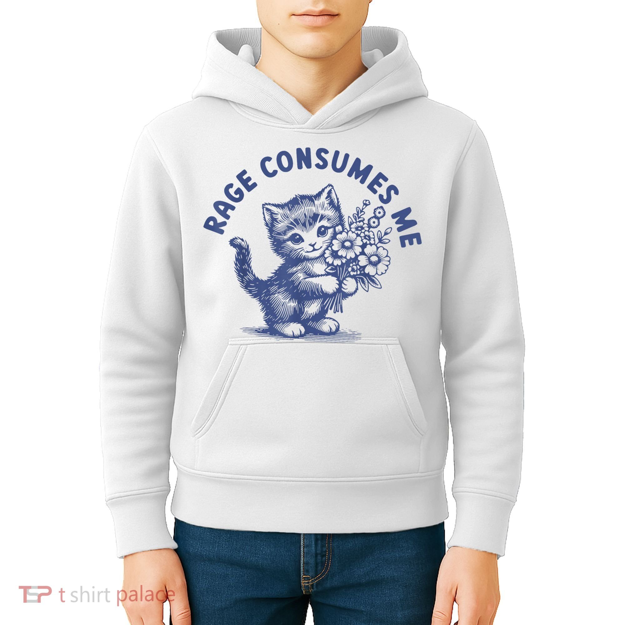 Rage Consumes Me Kids Hoodie