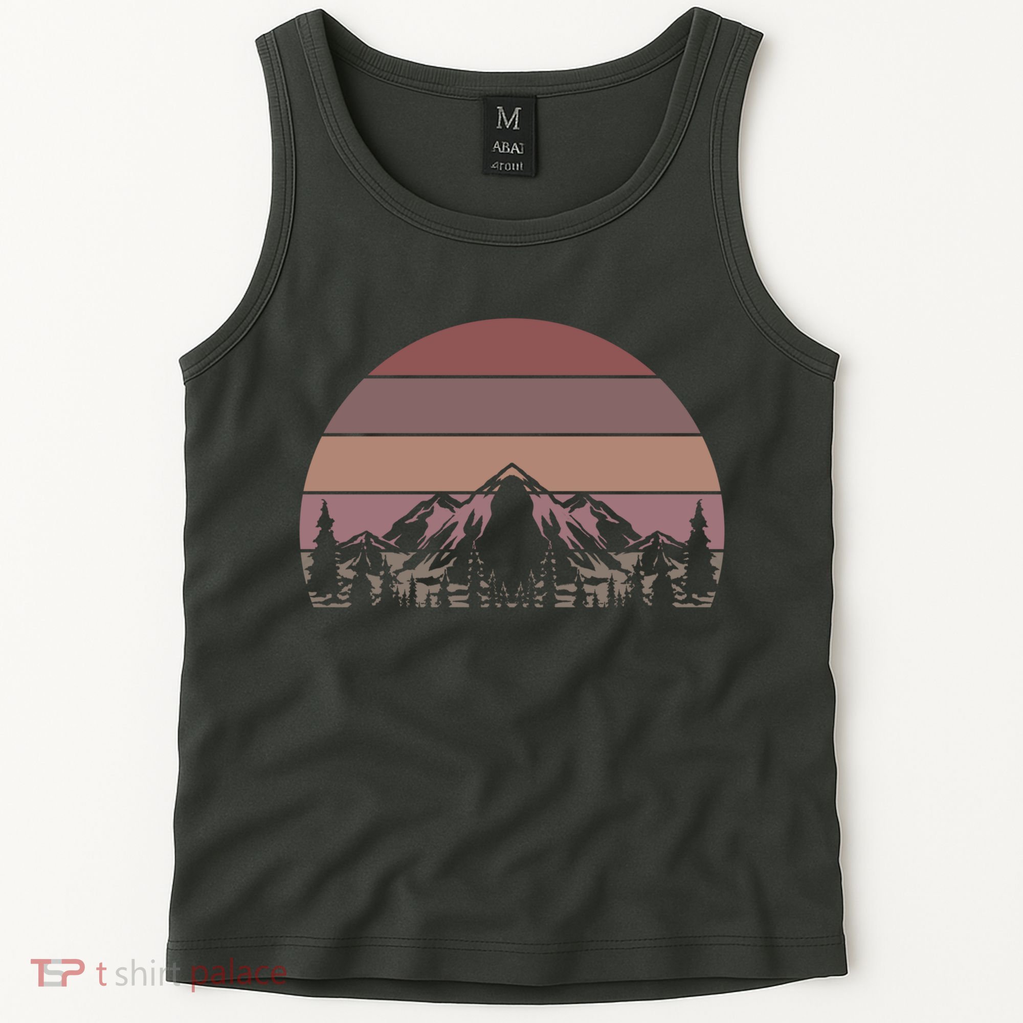 Retro Camping Mountain Hike Hobby Sport Hiker Gift Hiking  Tank Top