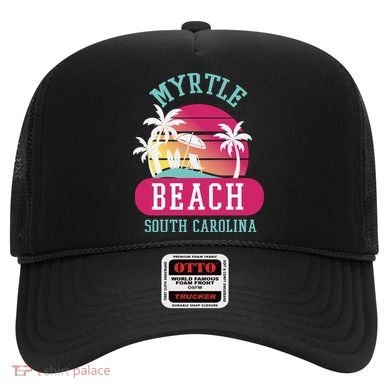 Retro Cool Myrtle Beach Sc Beaches Gift Hat