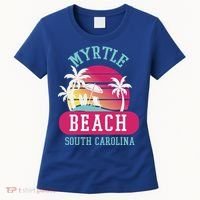Retro Cool Myrtle Beach Sc Beaches Gift Women's T-Shirt thumb 0