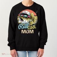 Reel Cool Mom Funny Fishing Quotes For Uncle Women's Sweatshirt thumb 0