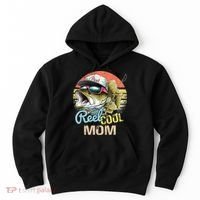 Reel Cool Mom Funny Fishing Quotes For Uncle Hoodie thumb 0
