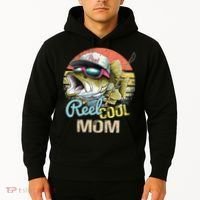 Reel Cool Mom Funny Fishing Quotes For Uncle Hoodie thumb 2