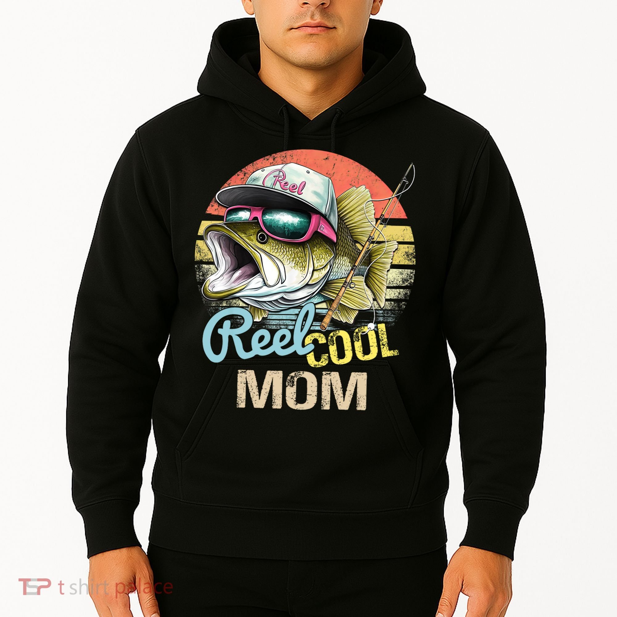 Reel Cool Mom Funny Fishing Quotes For Uncle Hoodie