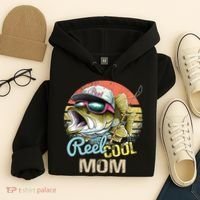 Reel Cool Mom Funny Fishing Quotes For Uncle Hoodie thumb 4
