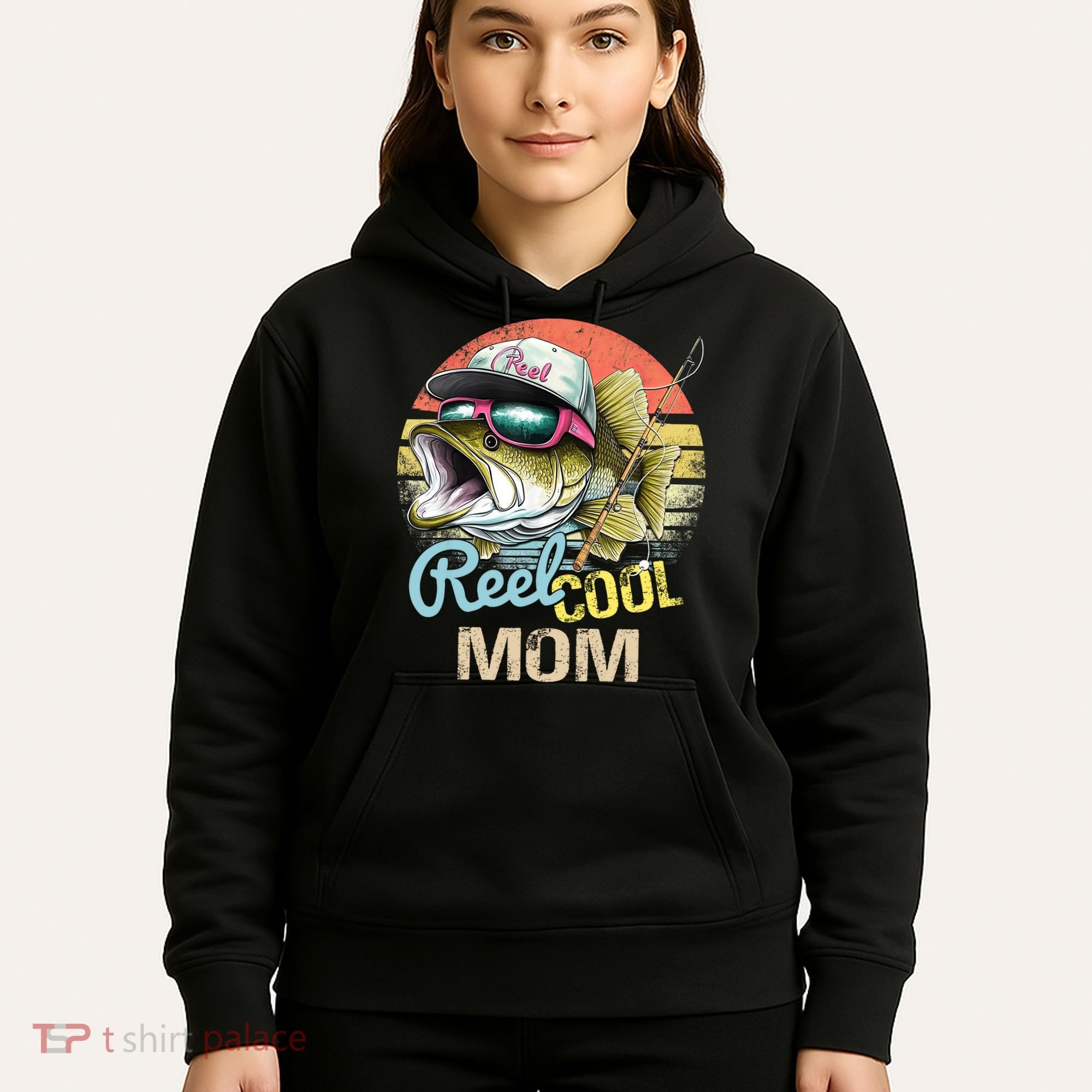 Reel Cool Mom Funny Fishing Quotes For Uncle Hoodie