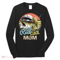 Reel Cool Mom Funny Fishing Quotes For Uncle Long Sleeve Shirt thumb 0