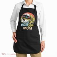 Reel Cool Mom Funny Fishing Quotes For Uncle Apron thumb 2
