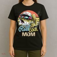 Reel Cool Mom Funny Fishing Quotes For Uncle T-Shirt thumb 4