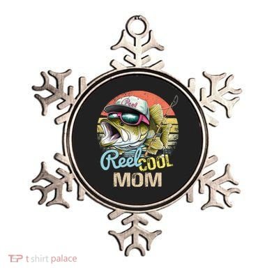 Reel Cool Mom Funny Fishing Quotes For Uncle Ornament