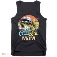 Reel Cool Mom Funny Fishing Quotes For Uncle Tank Top thumb 0