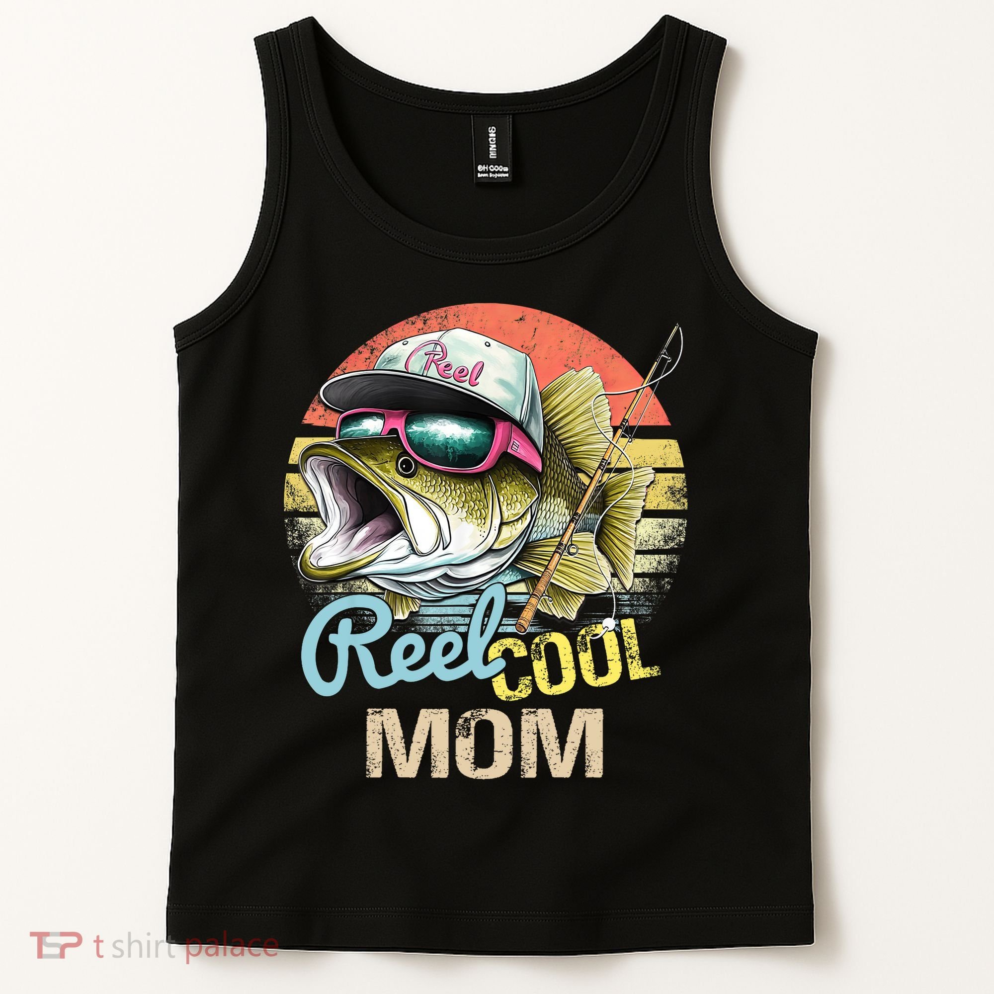Reel Cool Mom Funny Fishing Quotes For Uncle Tank Top