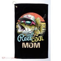 Reel Cool Mom Funny Fishing Quotes For Uncle Golf Towel thumb 0