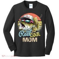 Reel Cool Mom Funny Fishing Quotes For Uncle Kids Long Sleeve Shirt thumb 0