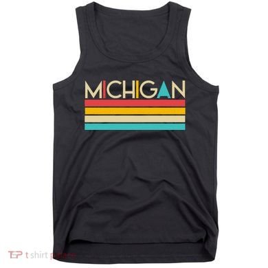 Retro Colors Michigan Tank Top