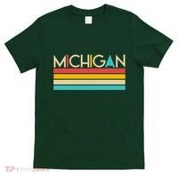 Retro Colors Michigan T-Shirt thumb 0