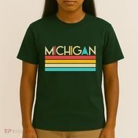 Retro Colors Michigan T-Shirt thumb 4