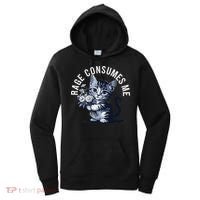Rage Consumes Me Funny Cat Meme Women's Hoodie thumb 0