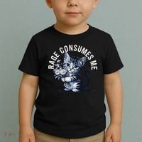 Rage Consumes Me Funny Cat Meme Toddler T-Shirt thumb 2