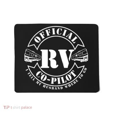 RV CoPilot Motorhome Camping Retirement Adventure Mousepad