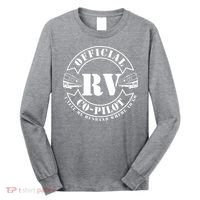 RV CoPilot Motorhome Camping Retirement Adventure Long Sleeve Shirt thumb 0