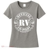 RV CoPilot Motorhome Camping Retirement Adventure Women's T-Shirt thumb 0