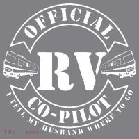 RV CoPilot Motorhome Camping Retirement Adventure Women's T-Shirt thumb 6