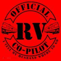 RV CoPilot Motorhome Camping Retirement Adventure Santa Hat thumb 1