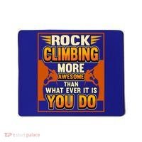 Rock Climbing More Awesome Male Female Climber Funny Gift Mousepad thumb 0