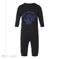 Rage Consumes Me Cat Flower Cute Kitty Cat Meme Infant Fleece One Piece thumb 0