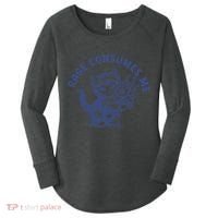 Rage Consumes Me Cat Flower Cute Kitty Cat Meme Women's Perfect Tri Tunic Long Sleeve Shirt thumb 0