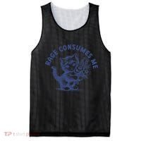 Rage Consumes Me Cat Flower Cute Kitty Cat Meme Mesh Reversible Basketball Jersey Tank thumb 0