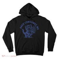 Rage Consumes Me Cat Flower Cute Kitty Cat Meme Tall Hoodie thumb 0