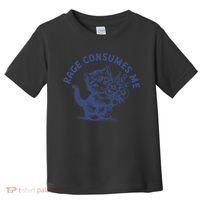 Rage Consumes Me Cat Flower Cute Kitty Cat Meme Toddler T-Shirt thumb 0