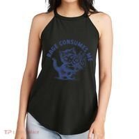 Rage Consumes Me Cat Flower Cute Kitty Cat Meme Women's Perfect Tri Rocker Tank thumb 2