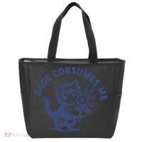 Rage Consumes Me Cat Flower Cute Kitty Cat Meme Tote Bag thumb 0