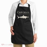 Retro Cape May Nj Shark Apron thumb 2