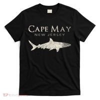 Retro Cape May Nj Shark T-Shirt thumb 0
