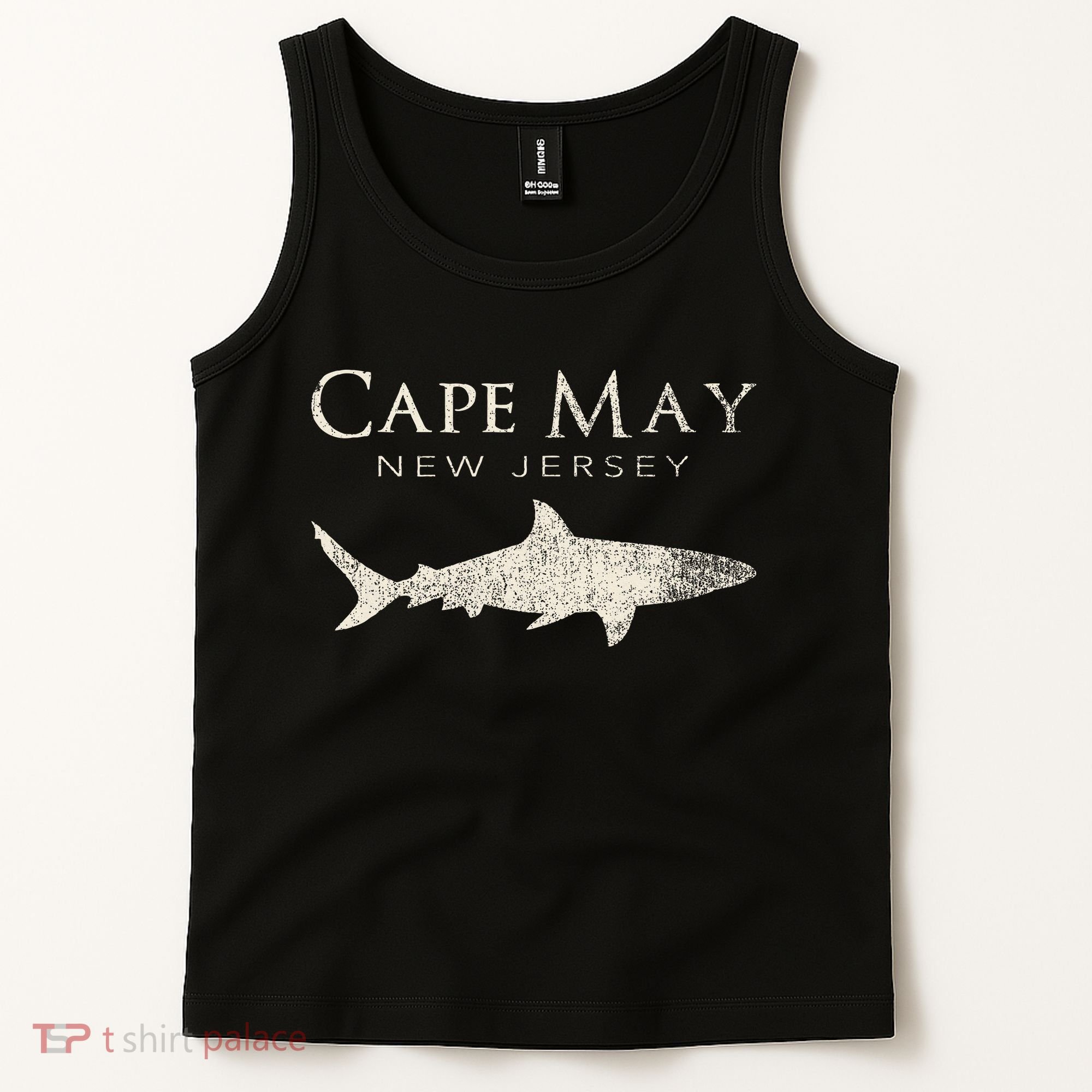 Retro Cape May Nj Shark Tank Top