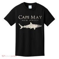 Retro Cape May Nj Shark Kids T-Shirt thumb 0