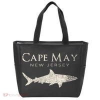 Retro Cape May Nj Shark Tote Bag thumb 0