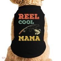 Reel Cool Mama Fisher Walleye Fishing Gift Fish Mom Cute Gift Doggie Tank thumb 0