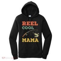Reel Cool Mama Fisher Walleye Fishing Gift Fish Mom Cute Gift Women's Hoodie thumb 0