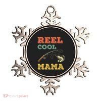 Reel Cool Mama Fisher Walleye Fishing Gift Fish Mom Cute Gift Ornament thumb 0