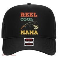 Reel Cool Mama Fisher Walleye Fishing Gift Fish Mom Cute Gift Hat thumb 0