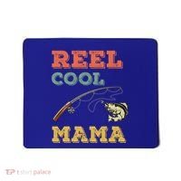 Reel Cool Mama Fisher Walleye Fishing Gift Fish Mom Cute Gift Mousepad thumb 0
