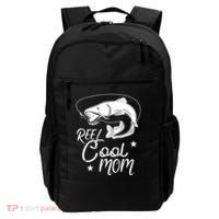 Reel Cool Mom Fathers Day Fishing Mom Cute Gift Backpack thumb 0